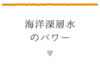 海洋深層水のパワー